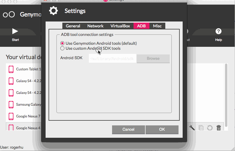 error installing apk on mac emulator